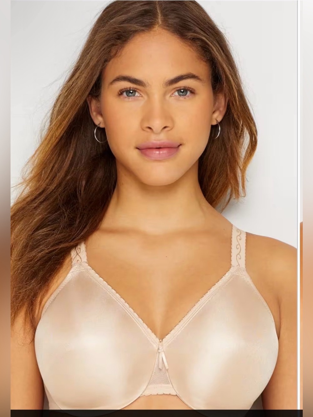 Wacoal Simple Shaping Minimizer Underwire Bra 857109 Natural Nude 44D NWT